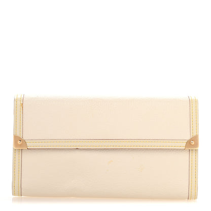 Louis Vuitton Suhali Porte Tresor International Wallet White 1 of 11