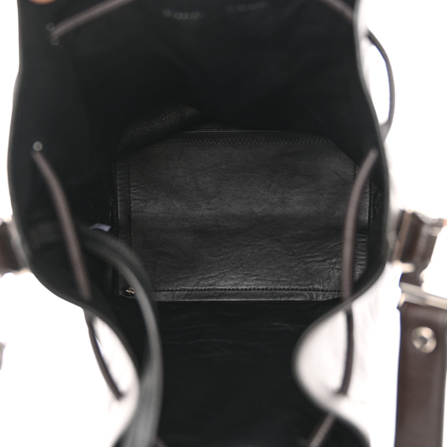 Proenza Schouler Calfskin Buffalo Large Bucket Bag Brown 6 of 14
