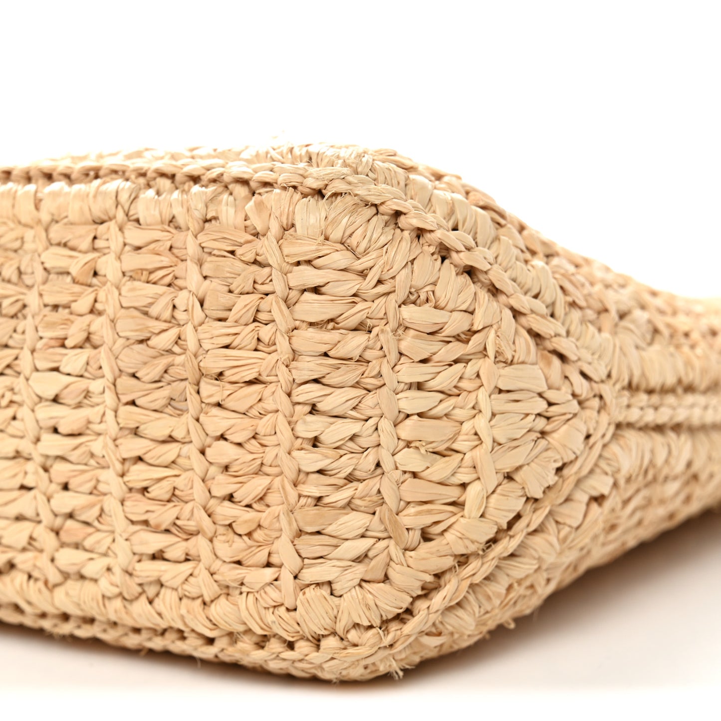 Raffia Pochette Voyage Souple Natural Beige