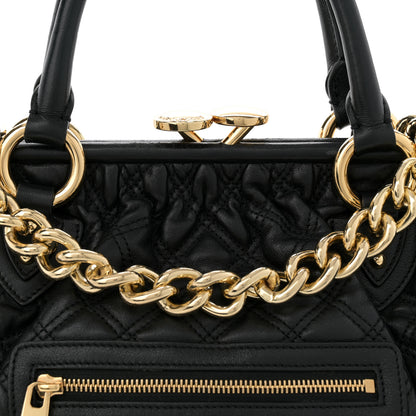 Marc Jacobs Calfskin Quilted Stam Black 8 of 13