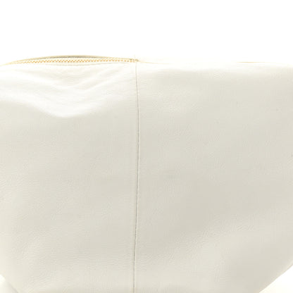 Bottega Veneta Calfskin Mini Double Knot Bag White 8 of 10