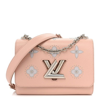 Louis Vuitton Epi Mechanical Flowers Twist Shoulder Bag MM Rose Ballerine 1 of 19