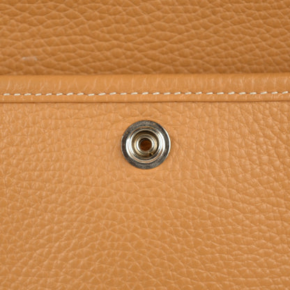 Hermes Taurillon Clemence Evelyne III PM Natural Sable 5 of 16
