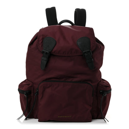 Burberry Nylon Medium Rucksack Backpack Burgundy Red 1 of 9