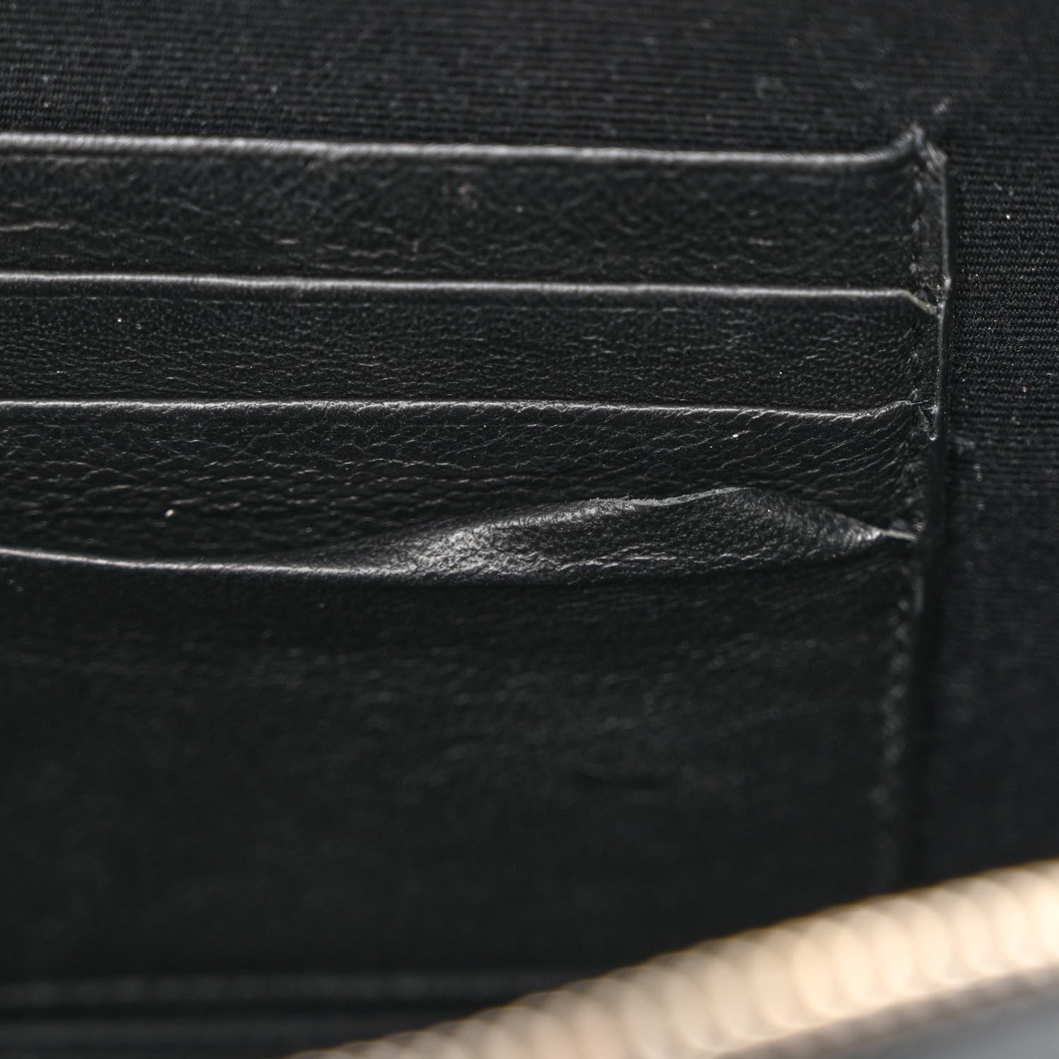 Saint Laurent Lambskin Matelasse Vicky Monogram Belt Bag Black 8 of 13