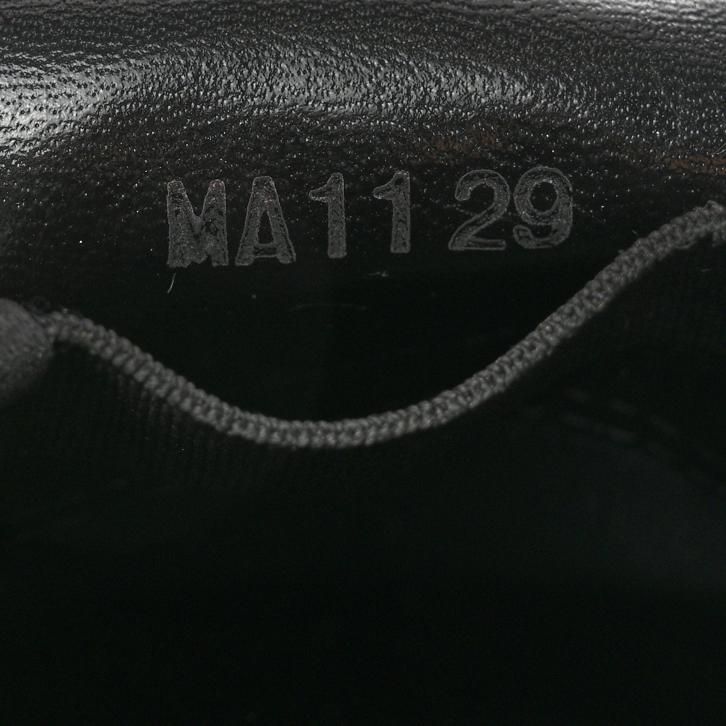 Monogram Calfskin Academy Loafers 36 Black