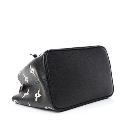 Louis Vuitton Empreinte Monogram Giant Neonoe MM Black Beige 5 of 11