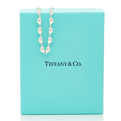 Tiffany Sterling Silver 4mm Elsa Peretti Bean Bracelet 5 of 5