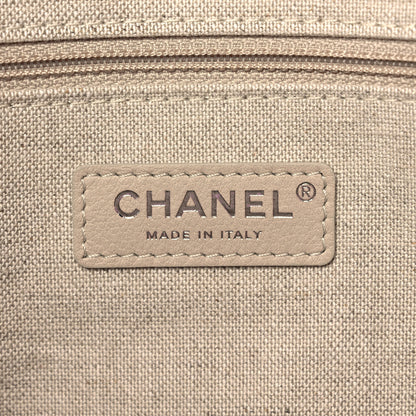 Chanel Mixed Fibers Small Deauville Tote Pink 7 of 10