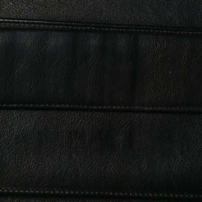 Chanel Patent Goatskin Large Flap Wallet Dark Brown 10 of 10