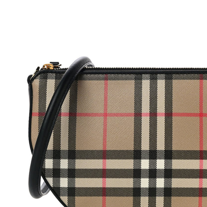 Burberry Vintage Check Calfskin Olympia Slim Pouch Archive Beige 7 of 9