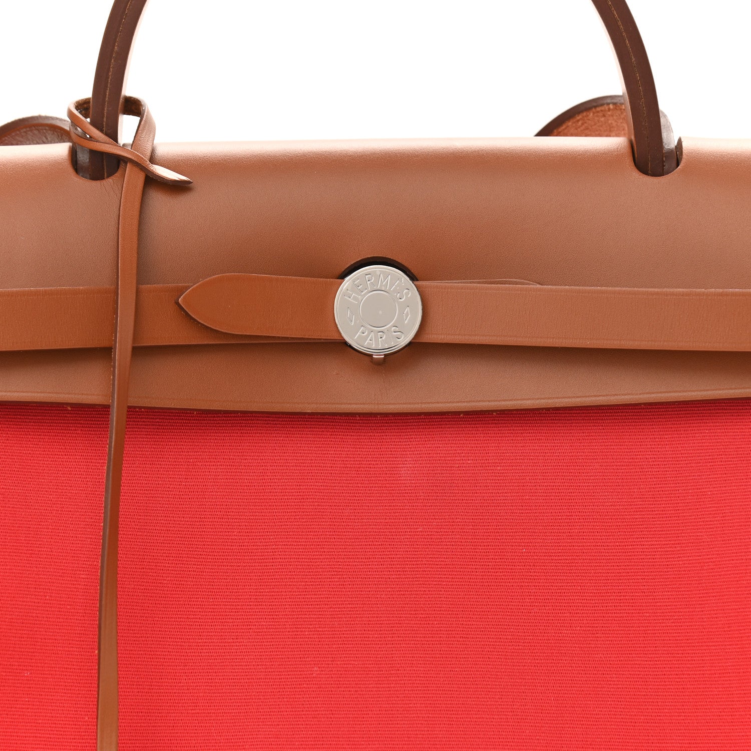 Hermes Vache Hunter Toile Herbag Zip 31 PM Bougainvillea 9 of 13