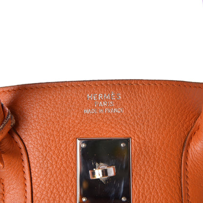Hermes Togo Birkin 35 Orange 17 of 27