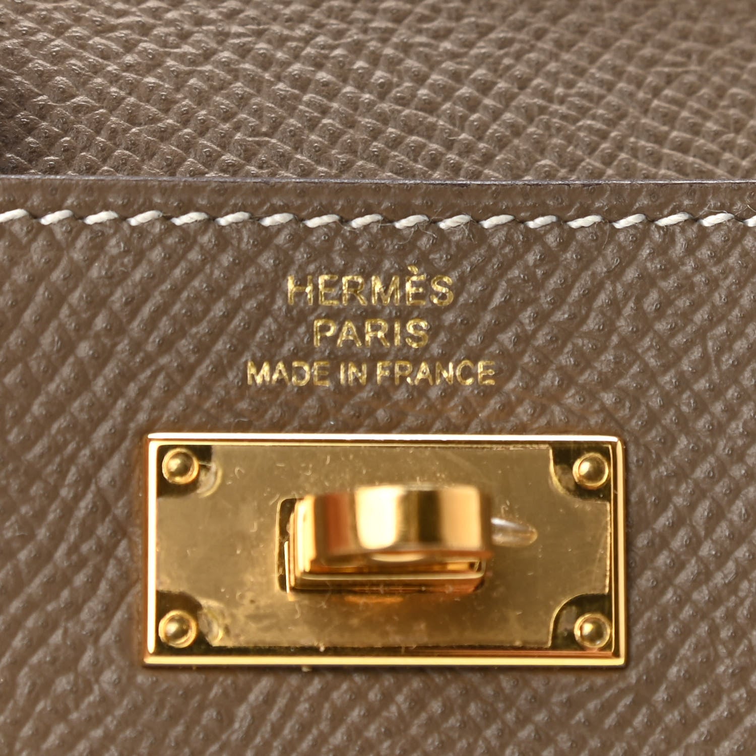 Hermes Epsom Kelly Pocket Compact Wallet Etoupe 7 of 7