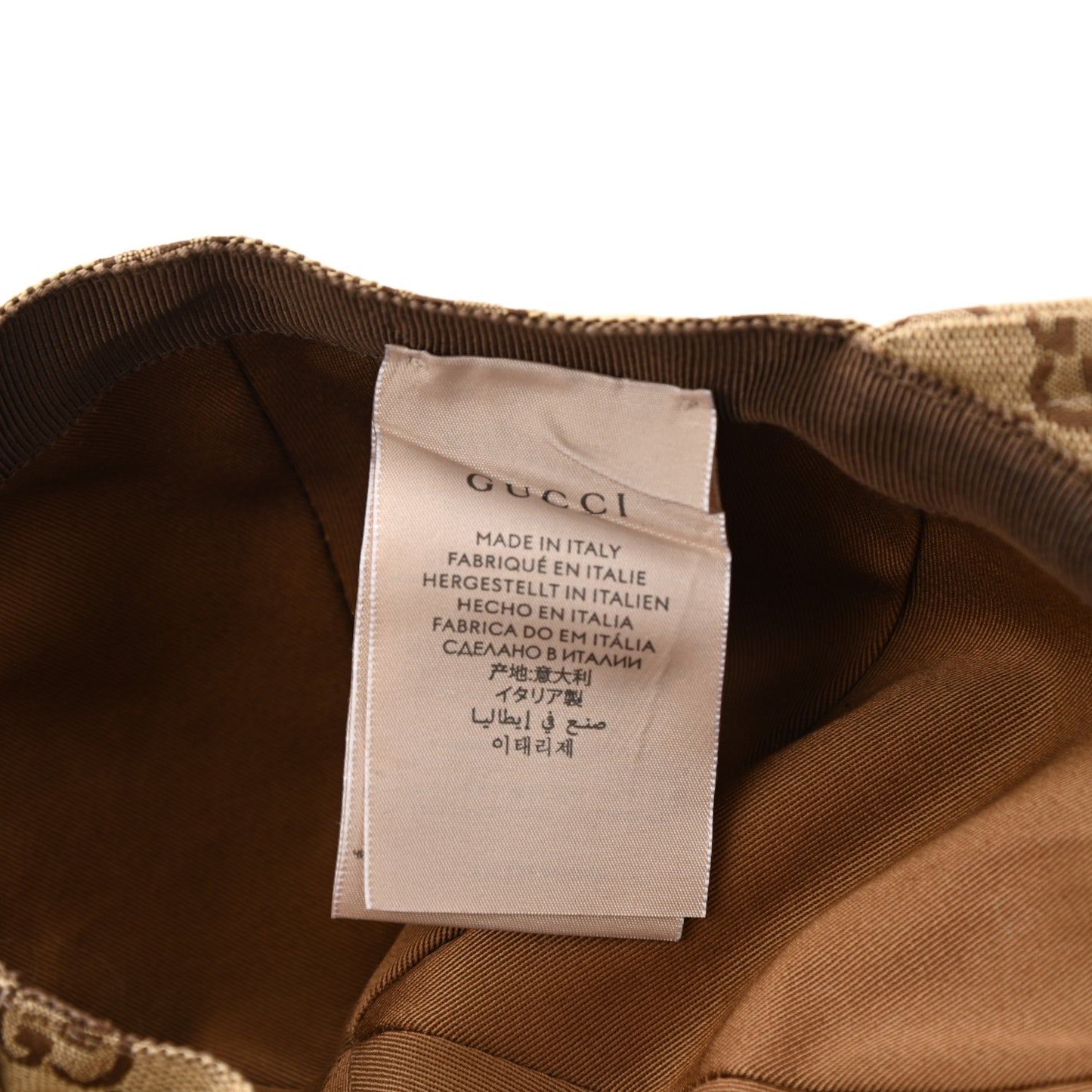 Monogram Textured Dollar Calfskin Zeno Baseball Hat S Beige