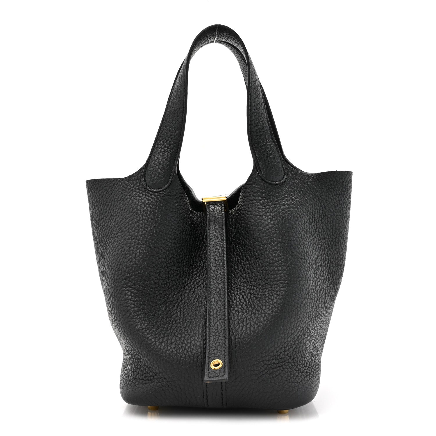 Hermes Taurillon Clemence Picotin Lock 18 PM Black 1 of 11