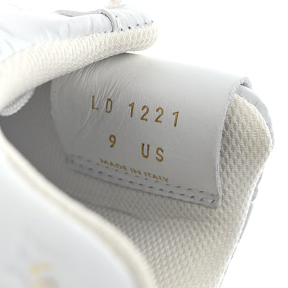 Louis Vuitton X NIKE AIR FORCE 1 Calfskin Monogram Mens Low Top Sneakers 9 White 9 of 10