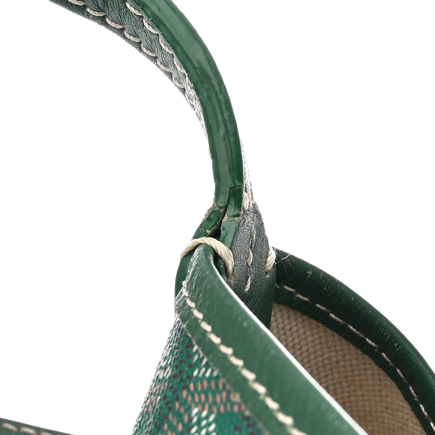 Goyard Goyardine Saint Louis GM Green 13 of 14