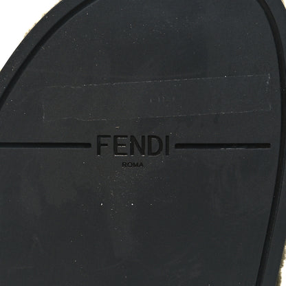 Fendi Shearling FF Fendi Feel Sandals 36 Illinois Military 7 of 10