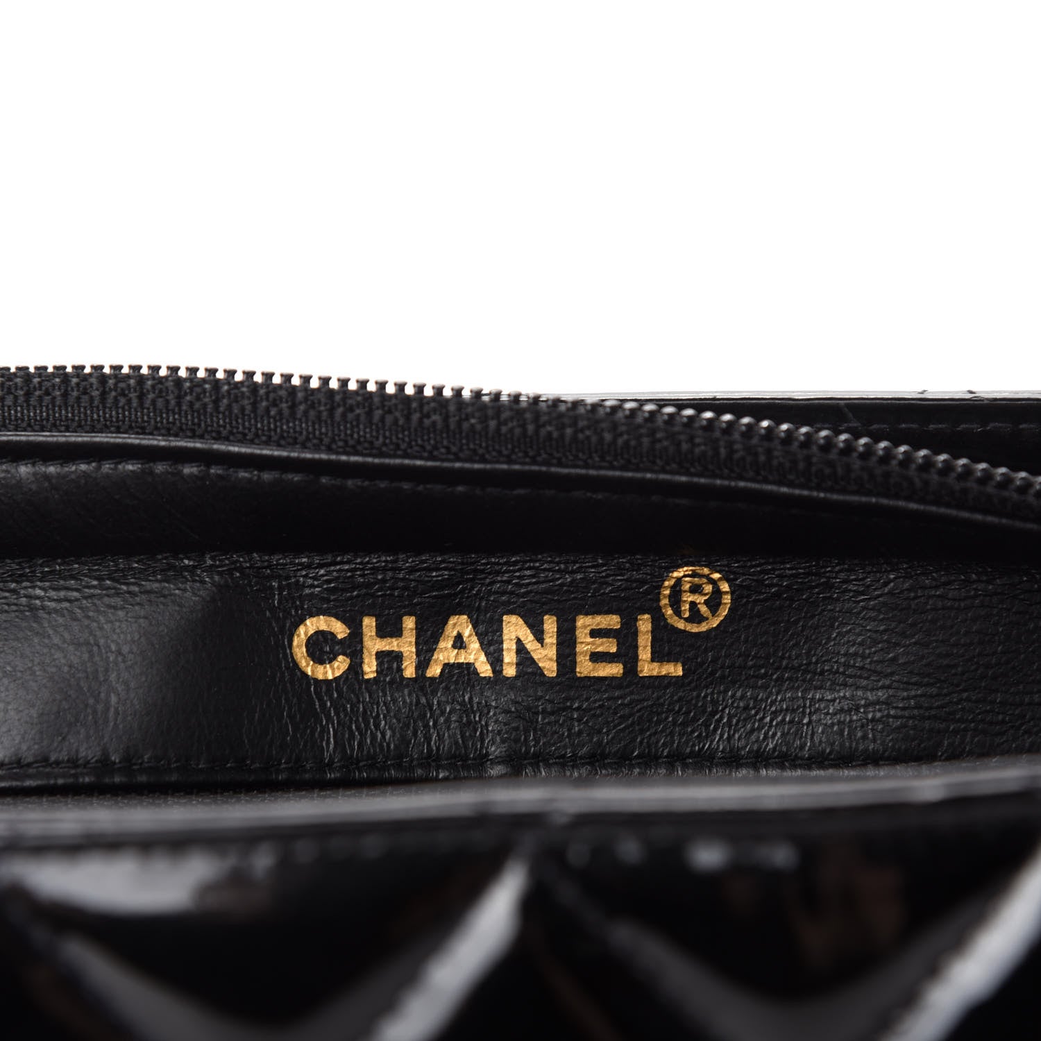 Chanel Patent Quilted Tote Black 8 of 11