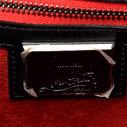 Christian Louboutin Calfskin Small Sweety Charity NV Shoulder Bag Black 6 of 9