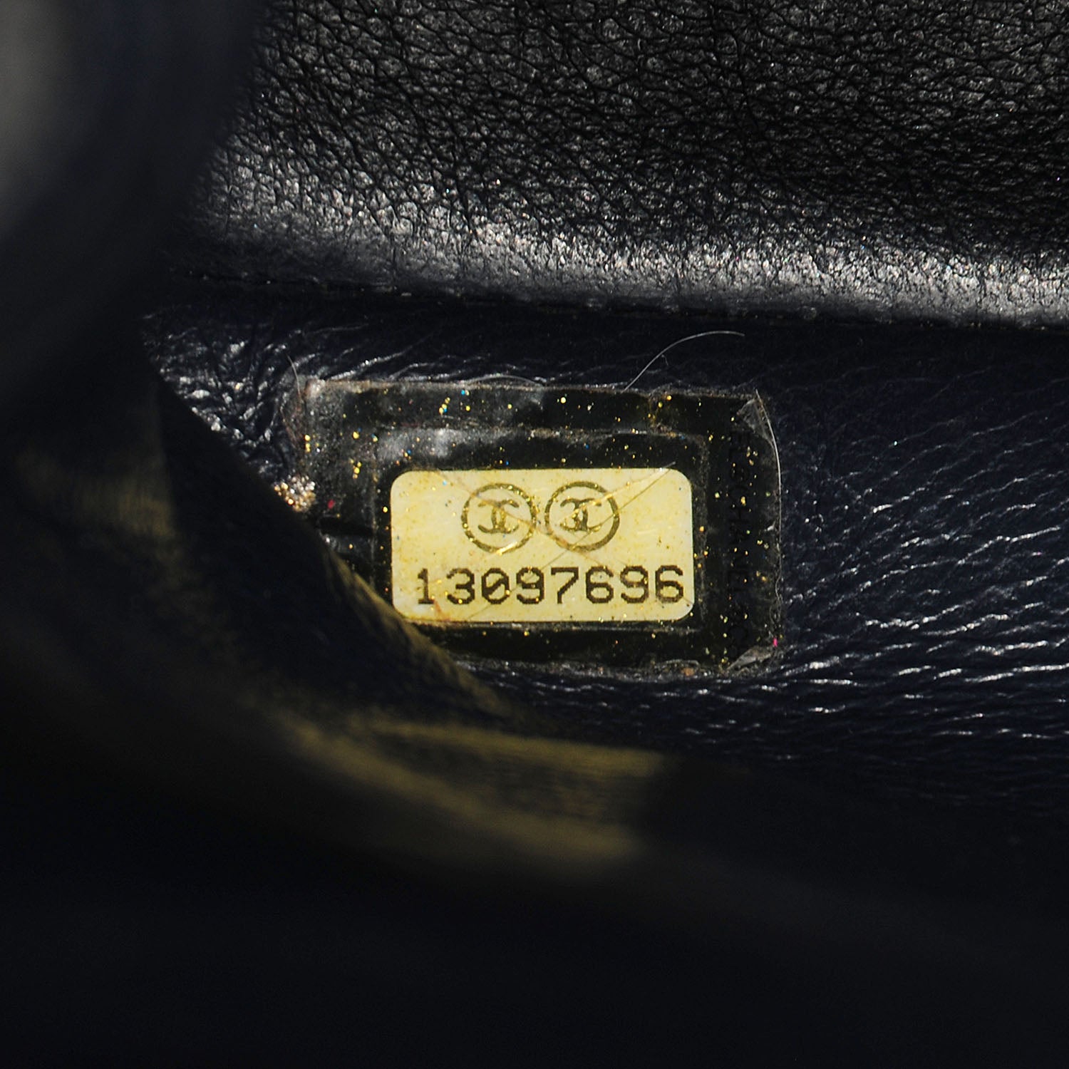 Chanel Caviar Maxi Single Flap Dark Blue 10 of 10