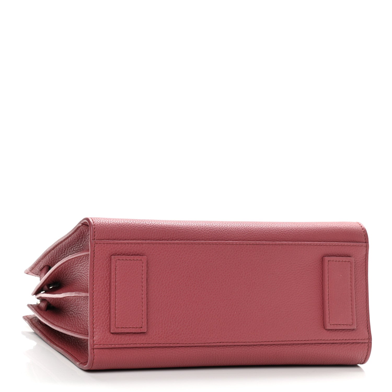 Saint Laurent Grained Calfskin Baby Supple Sac De Jour Dark Rose 4 of 9