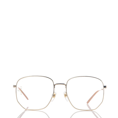 Gucci Oversized Sunglasses GG0396S Gold 2 of 7