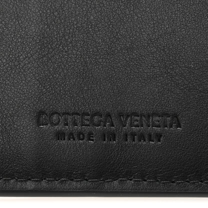 Bottega Veneta Nappa Maxi Intrecciato Daisy Print Card Holder Black 6 of 7