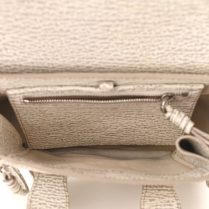 3.1 Phillip Lim Shark Embossed Textured Calfskin Mini Pashli Satchel Ivory Dove 5 of 10