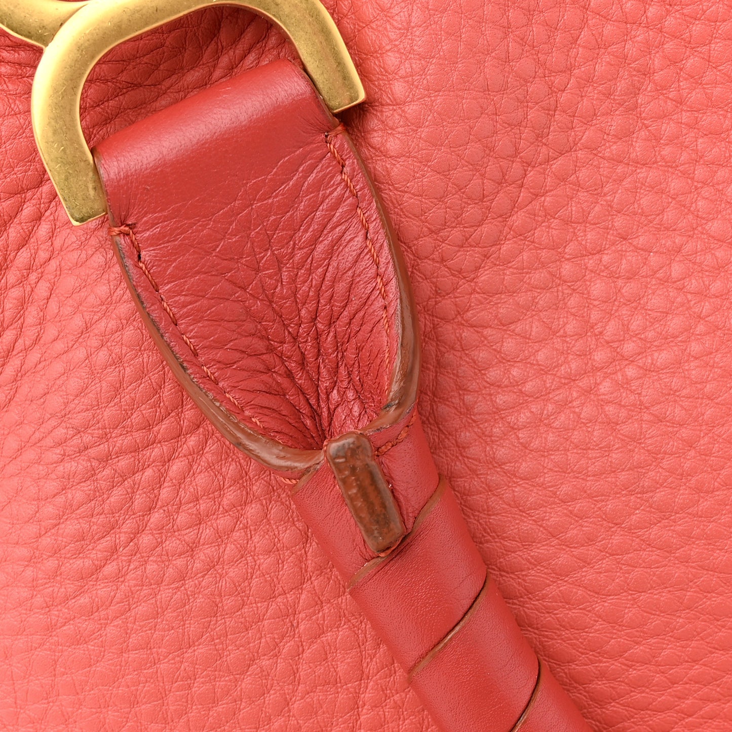 Calfskin Medium Marcie Satchel Pink