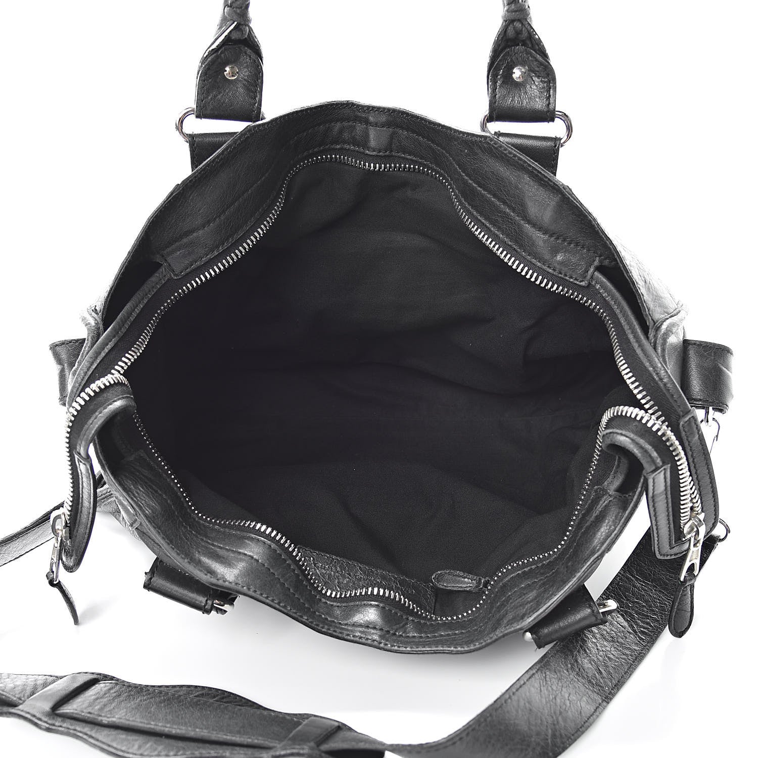 Balenciaga Agneau Giant 21 Silver Hardware Part Time Black 5 of 19