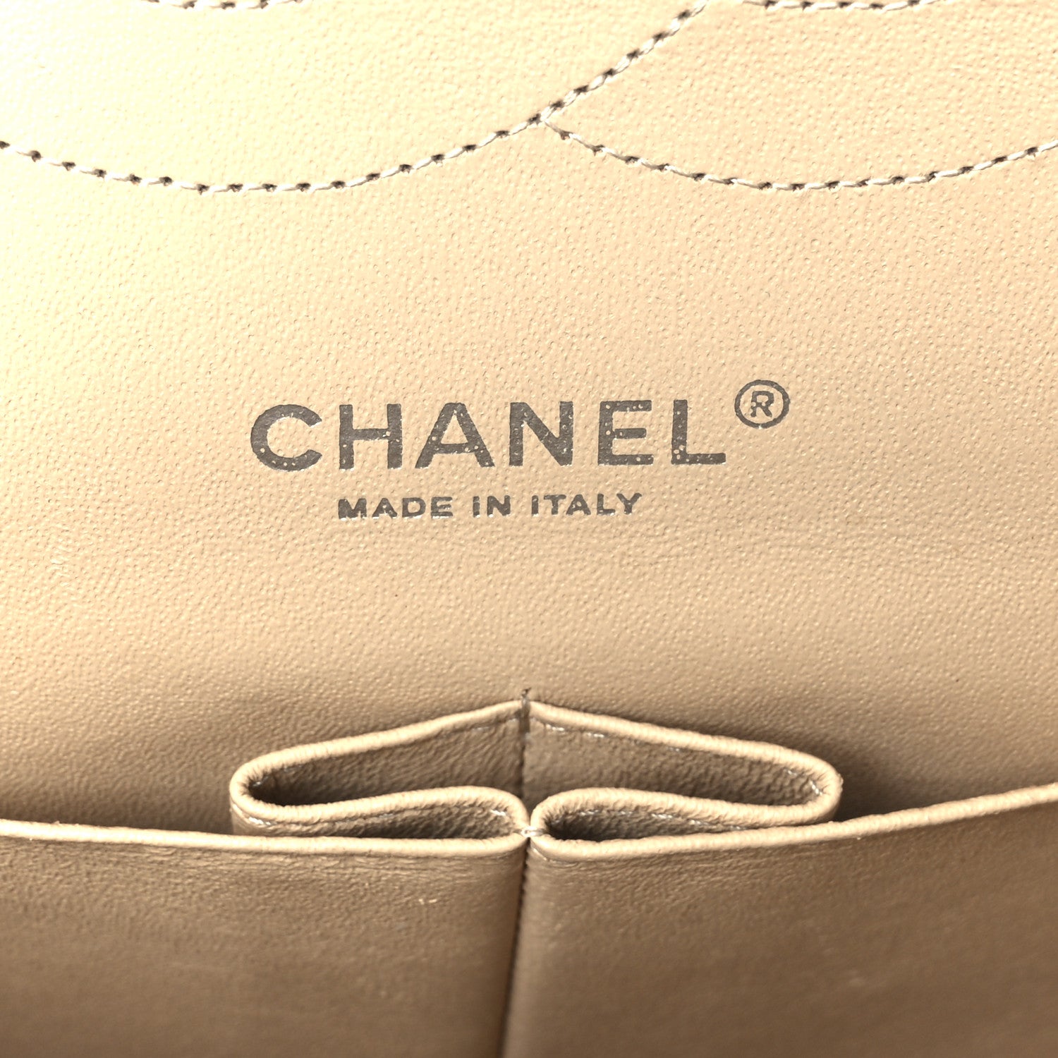Chanel Caviar Quilted Jumbo Double Flap Beige Clair 6 of 11
