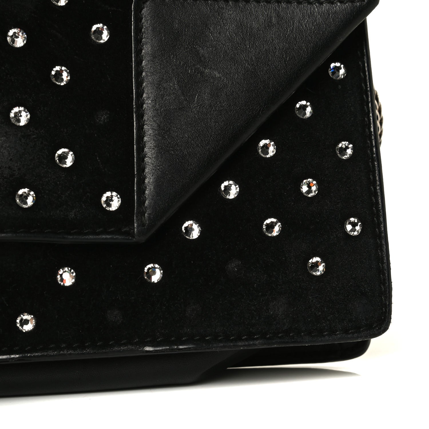 Saint Laurent Suede Mini Betty Black 6 of 8