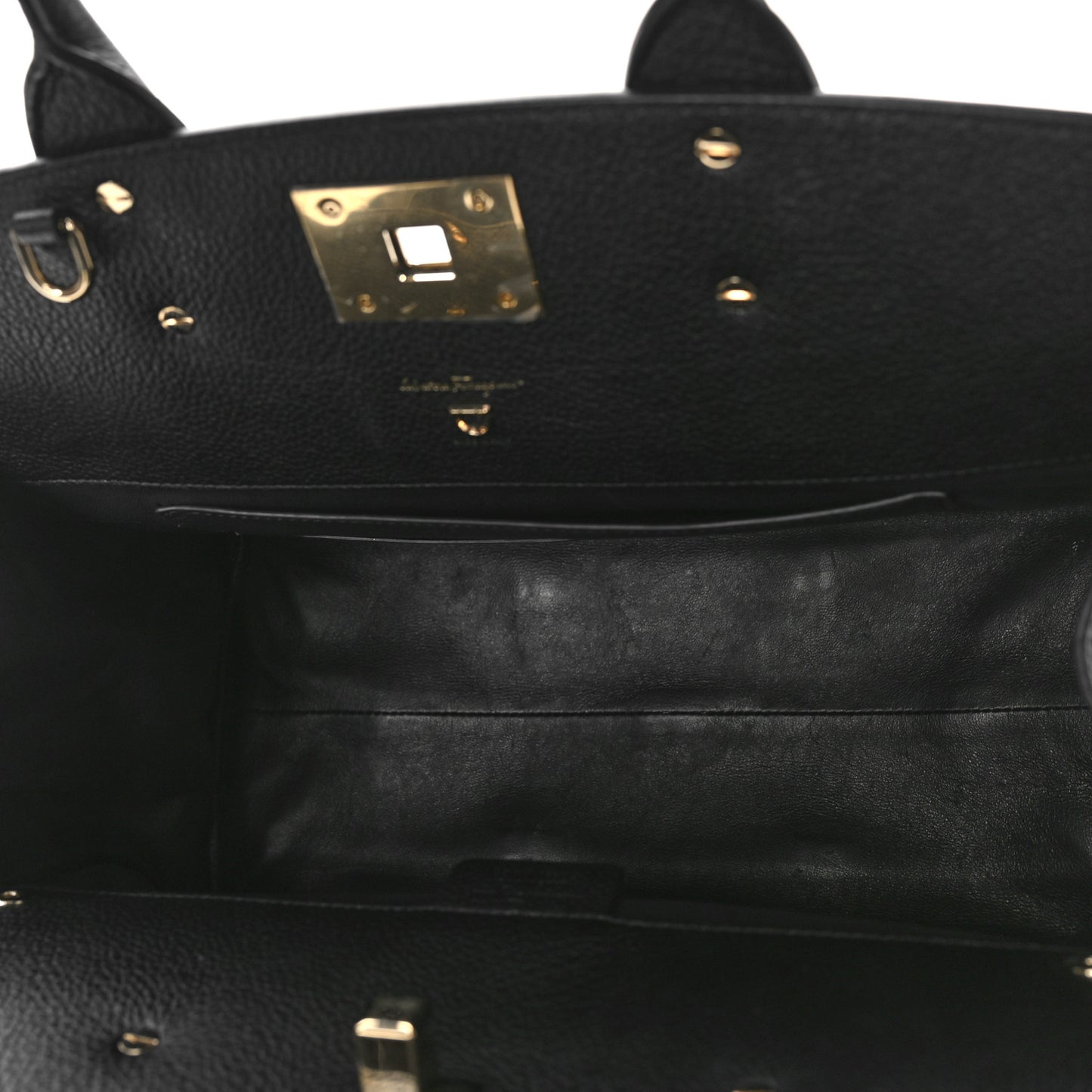 Calfskin Large Studio Bag Black