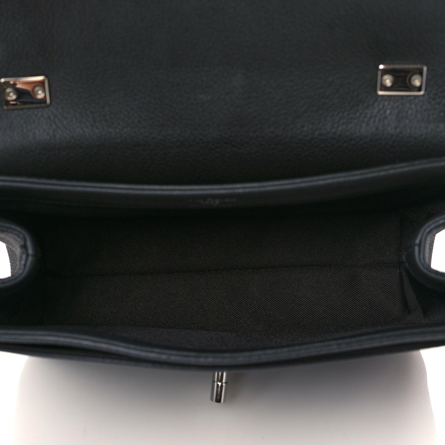 Louis Vuitton Calfskin Lockme II Chain Bag BB Black 5 of 7