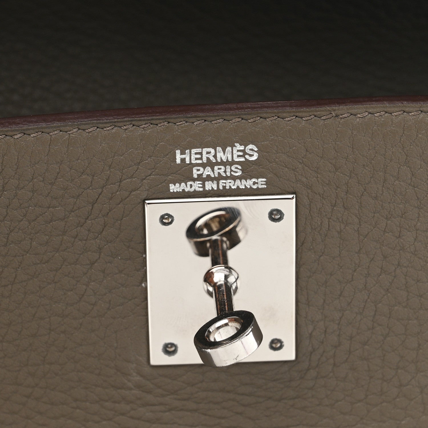 Hermes Togo Kelly Retourne 32 Etain 6 of 10