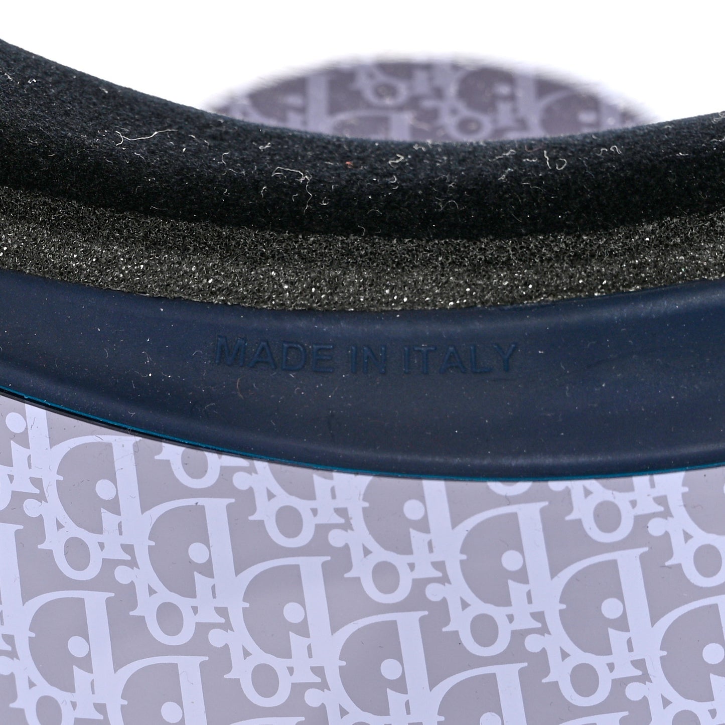 Oblique DiorClub V1U Sun Visor Blue