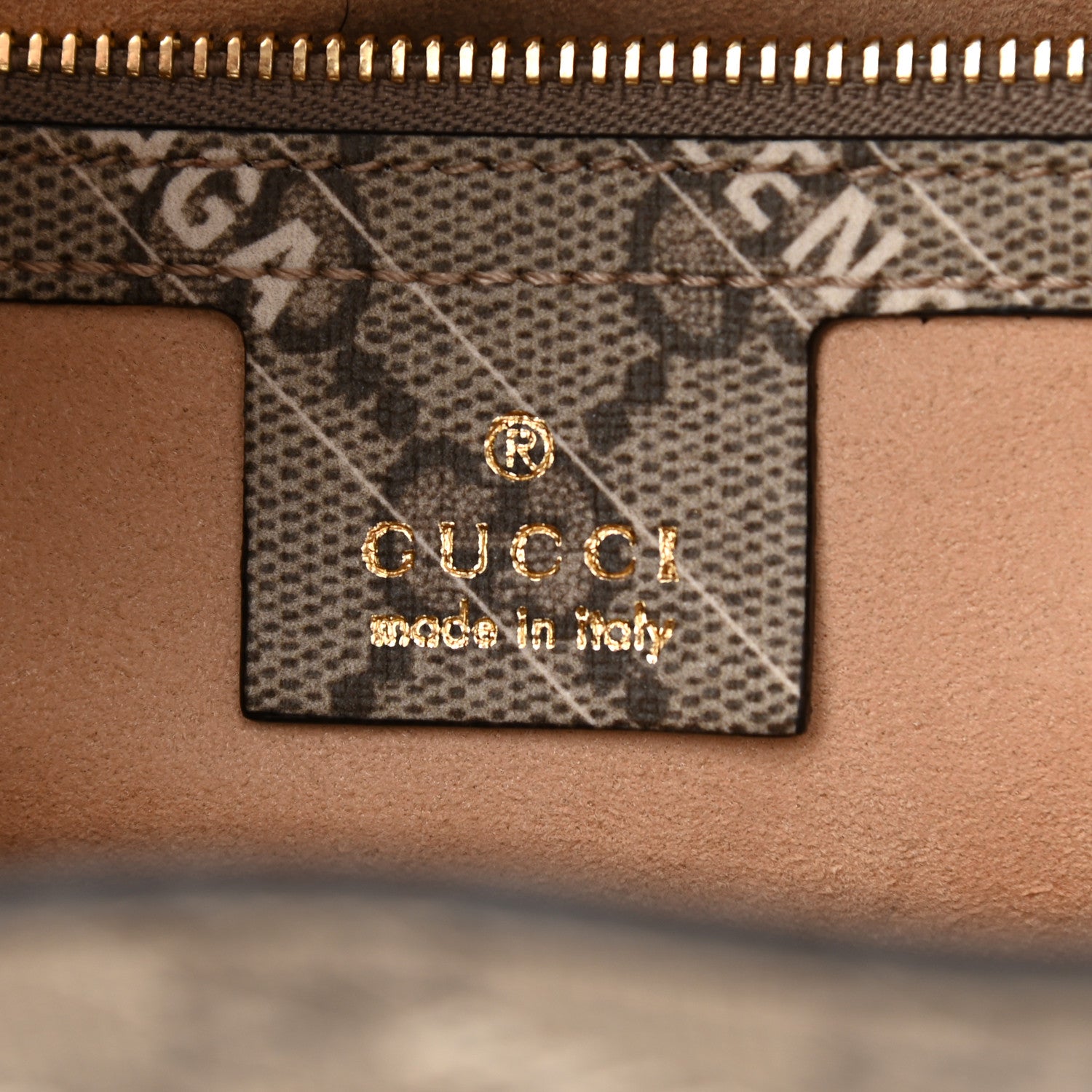 Gucci X BALENCIAGA GG Supreme Monogram Logo Print Medium Jackie 1961 Hobo Beige Ebony 6 of 11