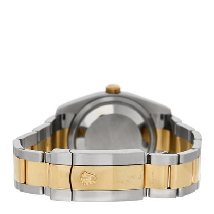 Rolex Stainless Steel 18K Yellow Gold 36mm Oyster Perpetual Datejust Watch Silver 116203 3 of 4