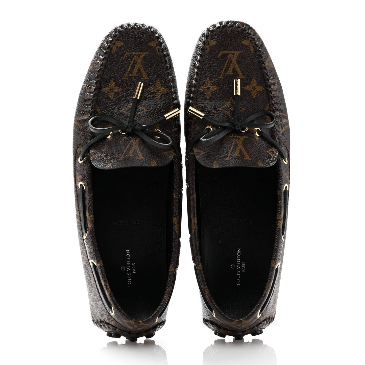 Patent Monogram Gloria Loafers 41