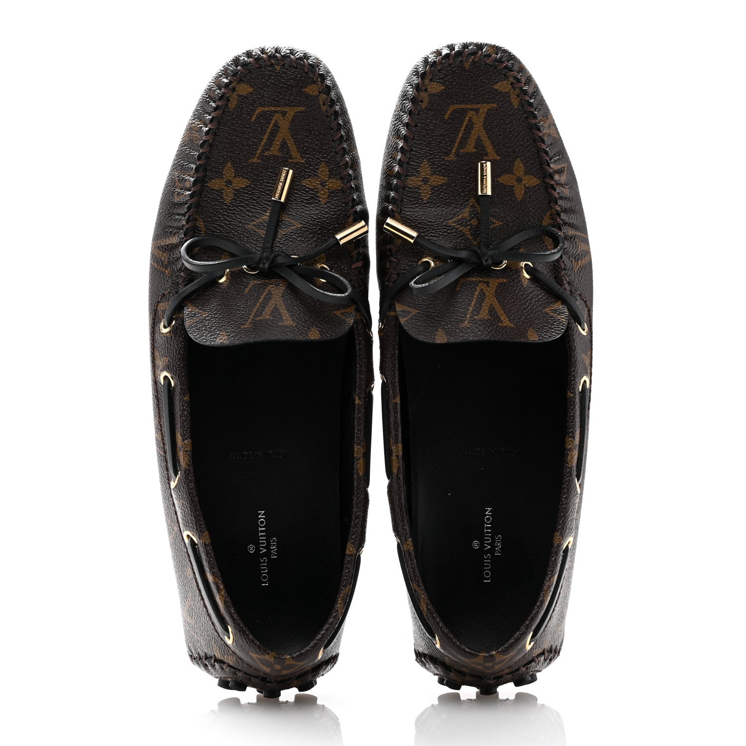 Louis Vuitton Patent Monogram Gloria Loafers 41 2 of 9