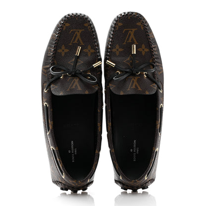 Louis Vuitton Patent Monogram Gloria Loafers 41 2 of 9