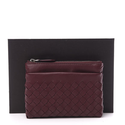 Bottega Veneta Nappa Intrecciato Key Holder Aubergine 10 of 10