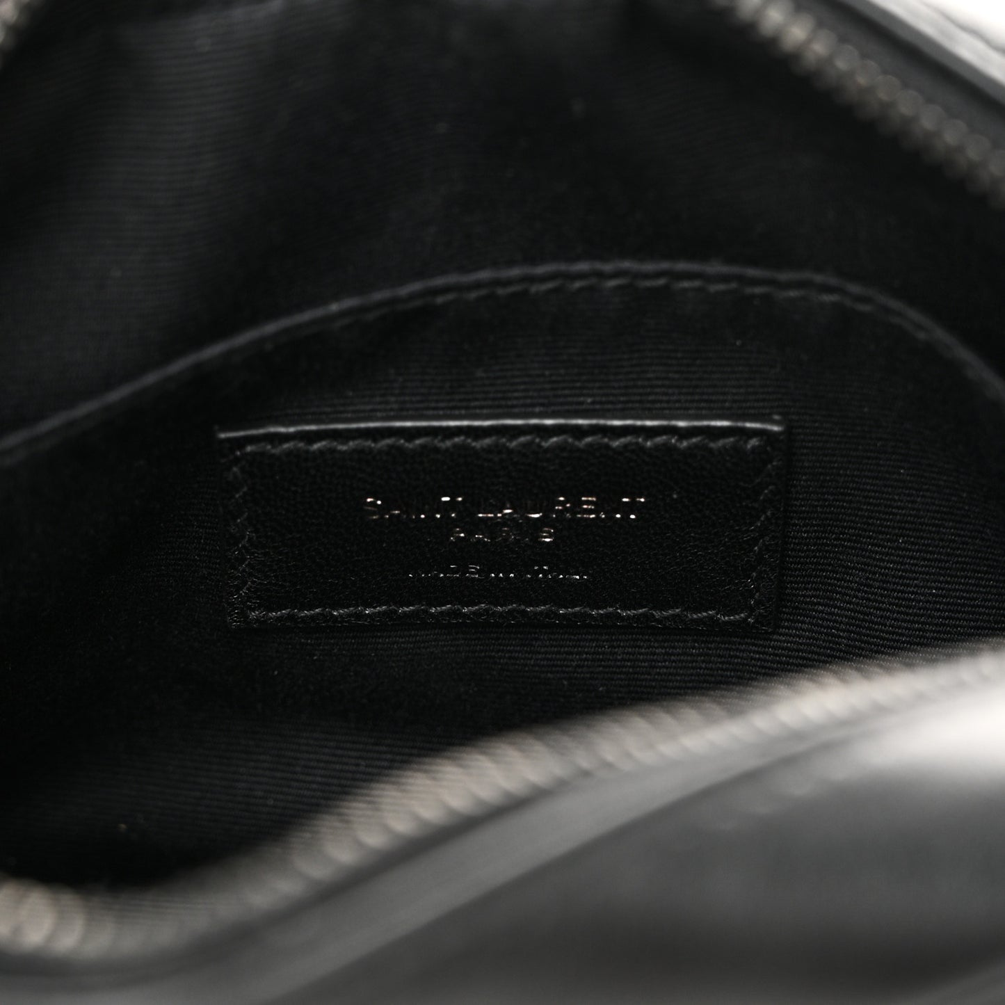 Calfskin Matelasse Monogram Lou Belt Bag Black