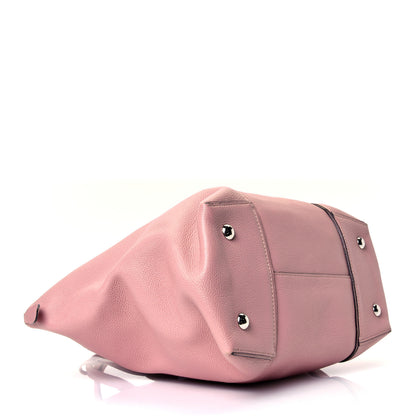 Louis Vuitton Veau Cachemire Soft Lockit MM Magnolia 3 of 5