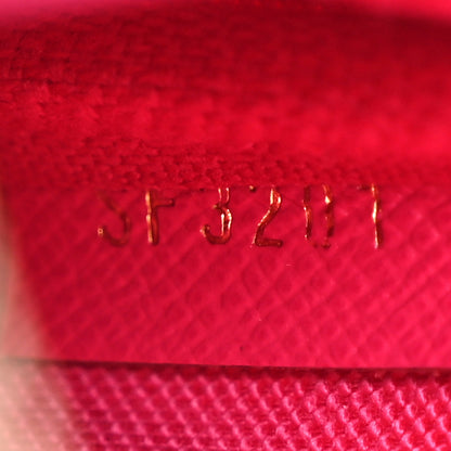 Louis Vuitton Damier Azur 2021 Christmas Animation Hollywood Mini Pochette Accessories Fuchsia 7 of 8