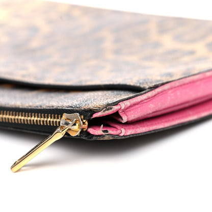Dolce & Gabbana Calfskin Leopard Pouch Multicolor 16 of 23