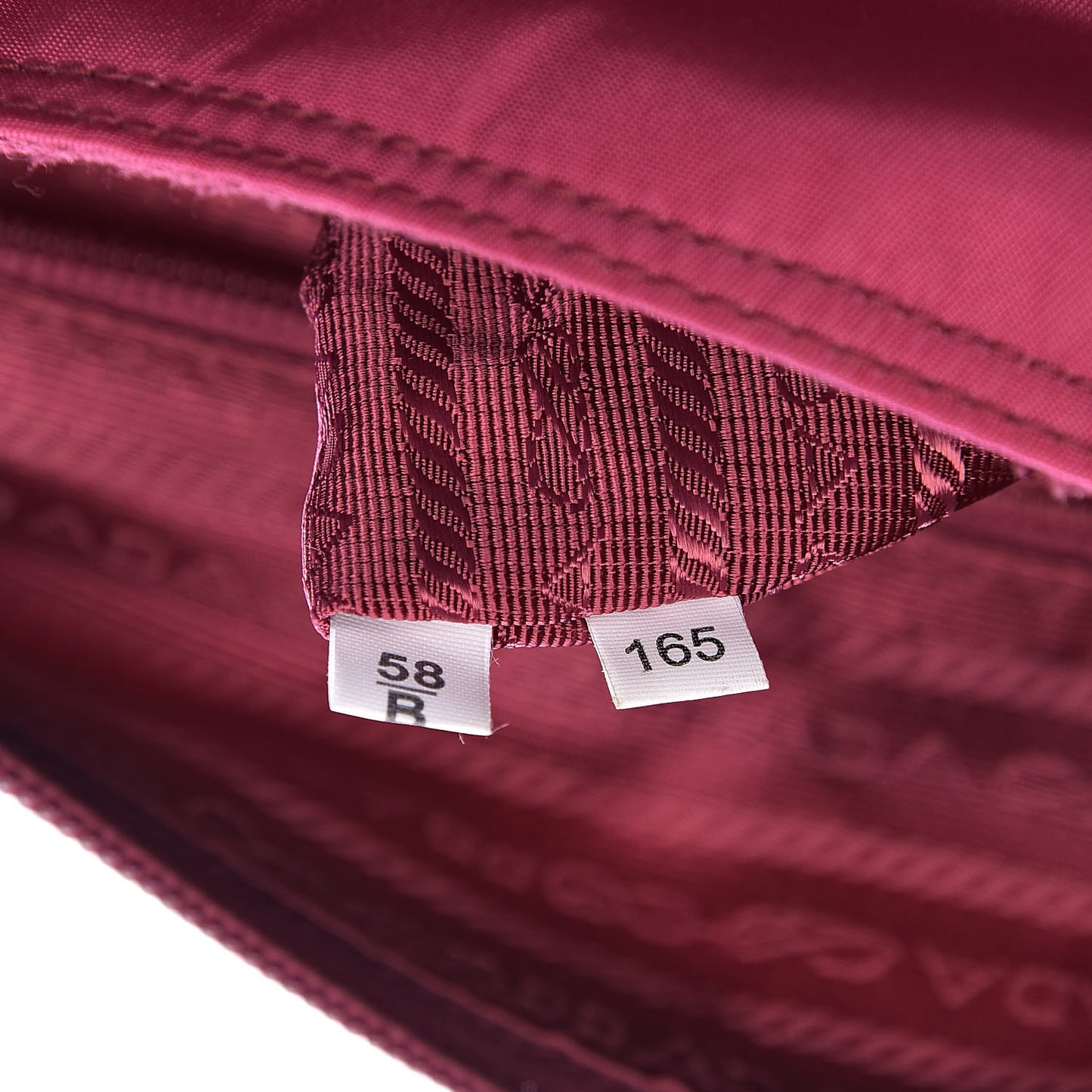 Tessuto Nylon Vela Saffiano Messenger Bag Fuxia