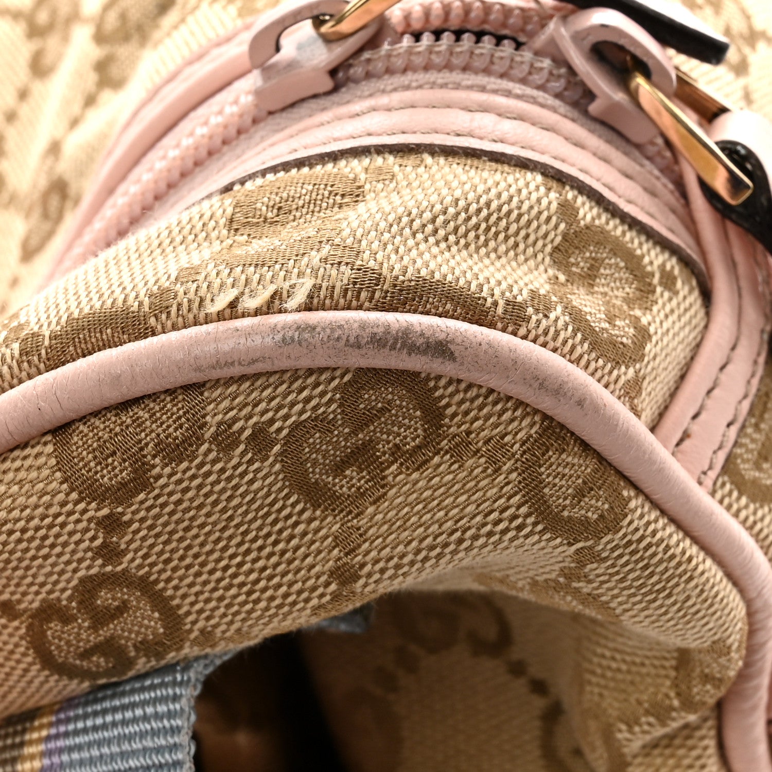 Gucci Monogram Web Diaper Bag Pink 16 of 16